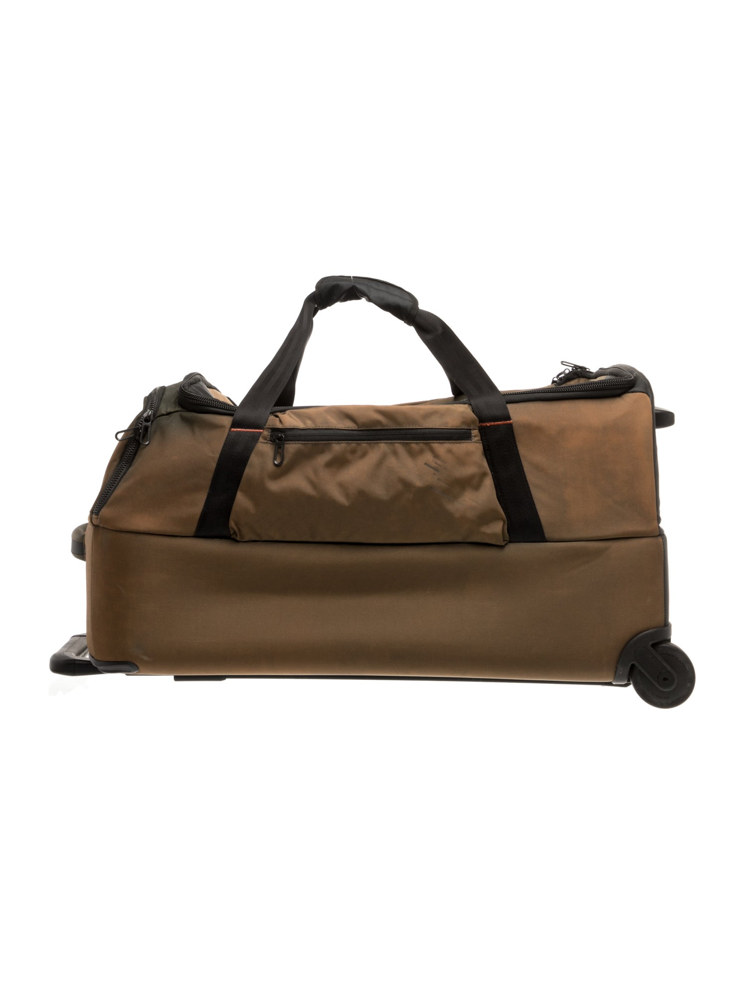 Briggs & Riley ZDX Medium 2 Wheel Brown Rolling Duffle Bag
