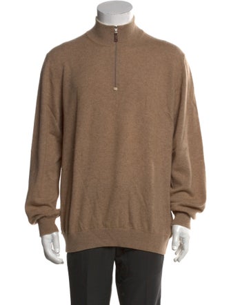 Breuer Cashmere Mock Neck Pullover