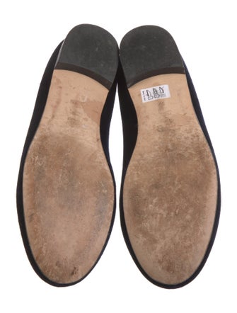 Butter Suede Printed Loafers