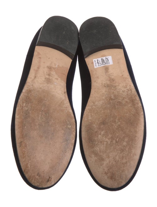 Butter Suede Printed Loafers