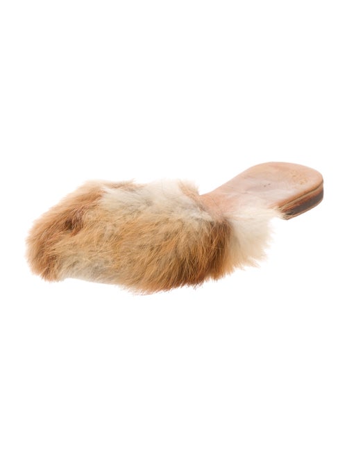 Brother Vellies Fur Round-Toe Mules