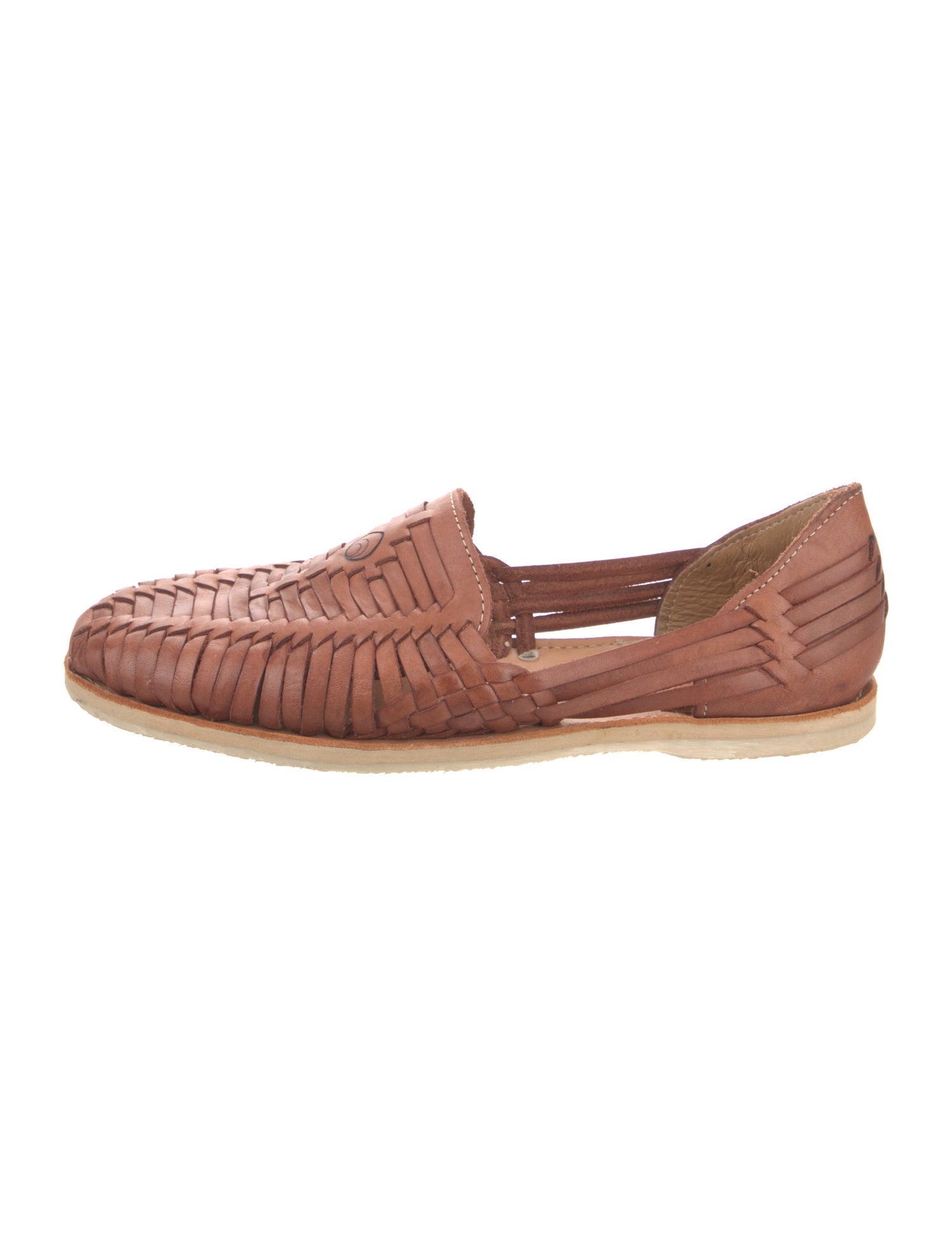 Brother Vellies Leather D'Orsay Flats