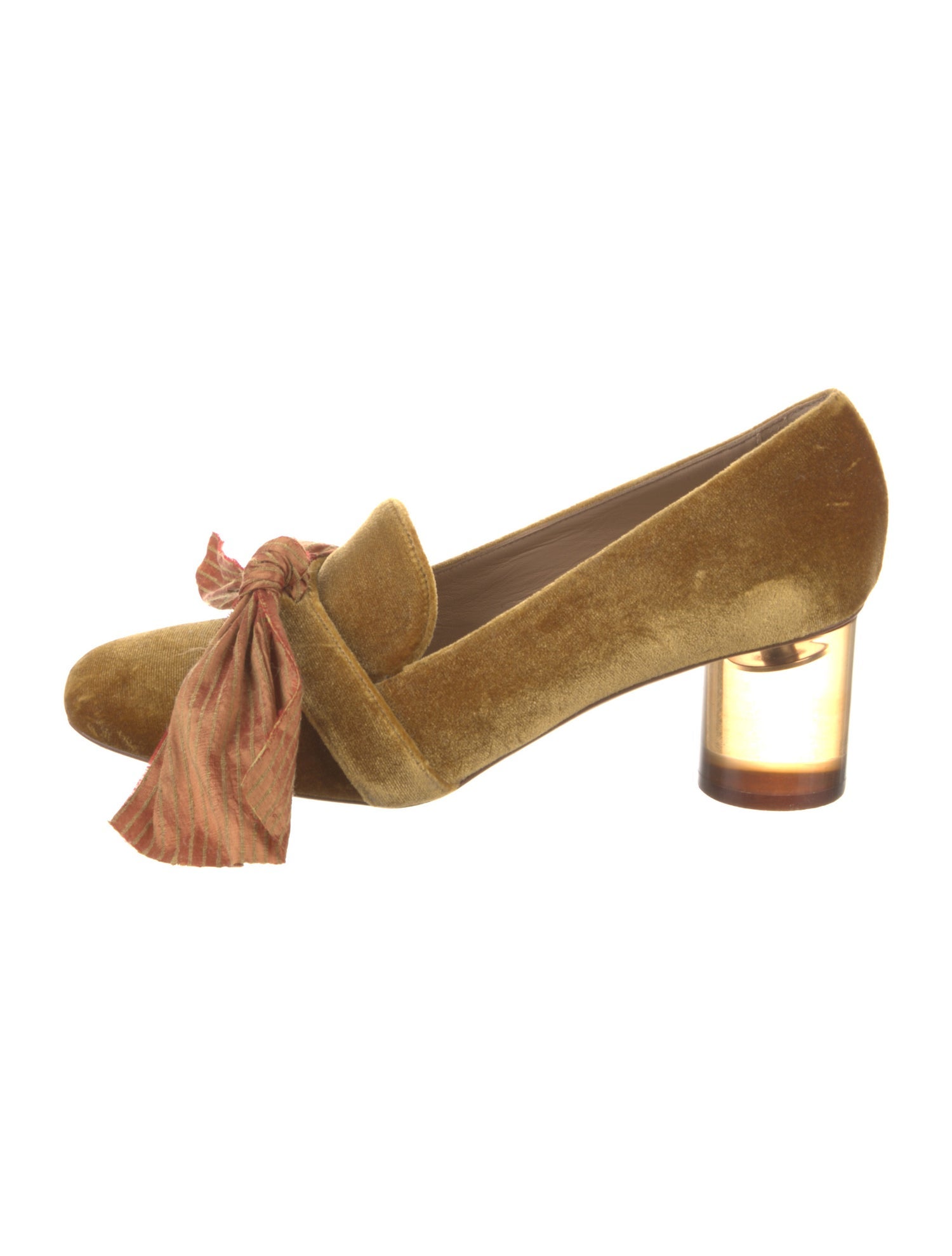 Brother Vellies Velvet Bow Accents Pumps