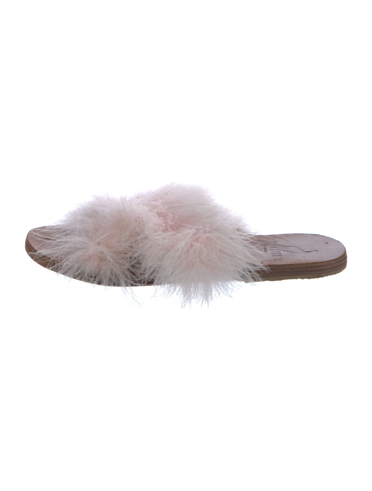 Brother Vellies Faux Fur Slides