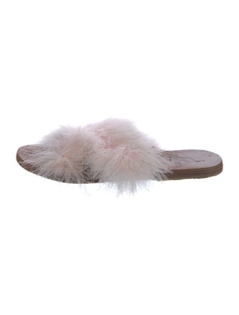 Brother Vellies Faux Fur Slides