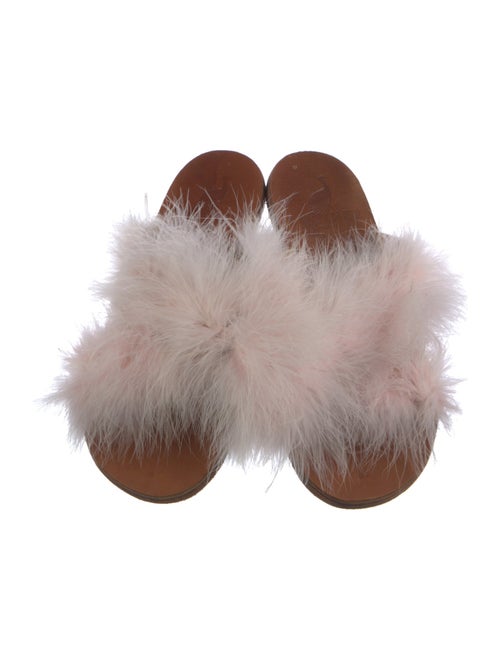 Brother Vellies Faux Fur Slides