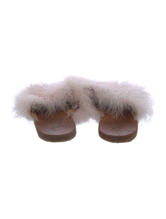 Brother Vellies Faux Fur Slides