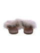 Brother Vellies Faux Fur Slides