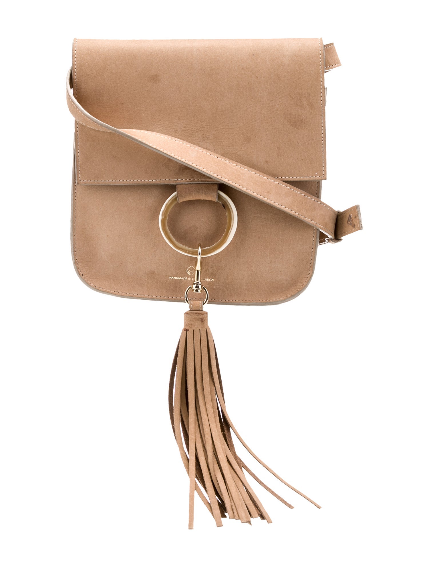 Brother Vellies Leather Crossbody Bag