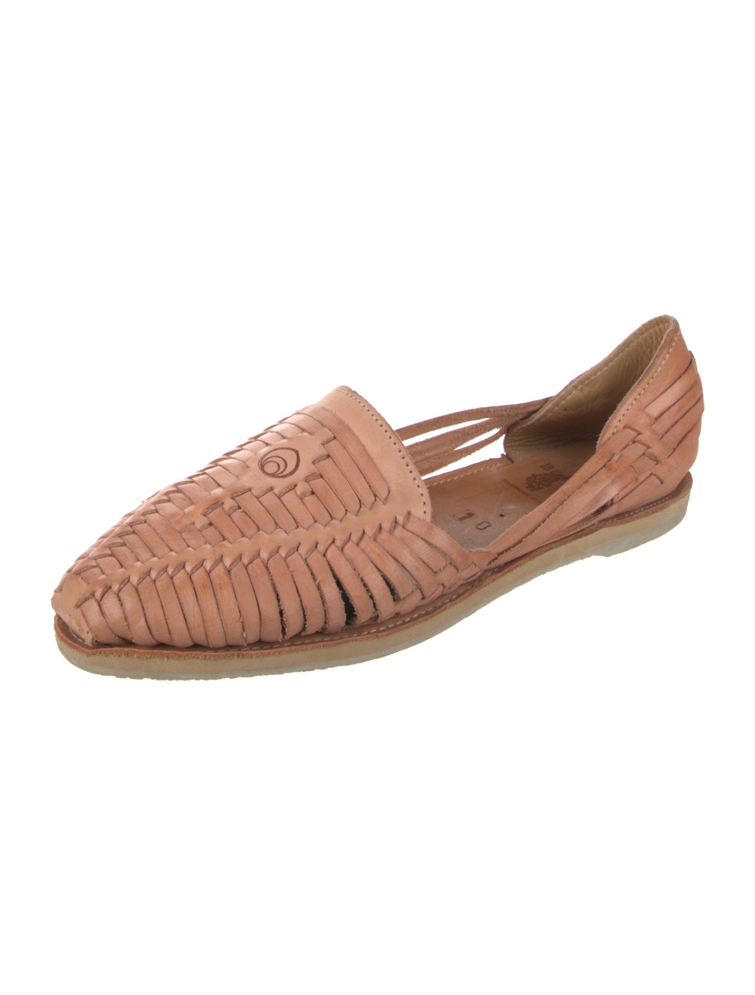 Brother Vellies Leather D'Orsay Flats