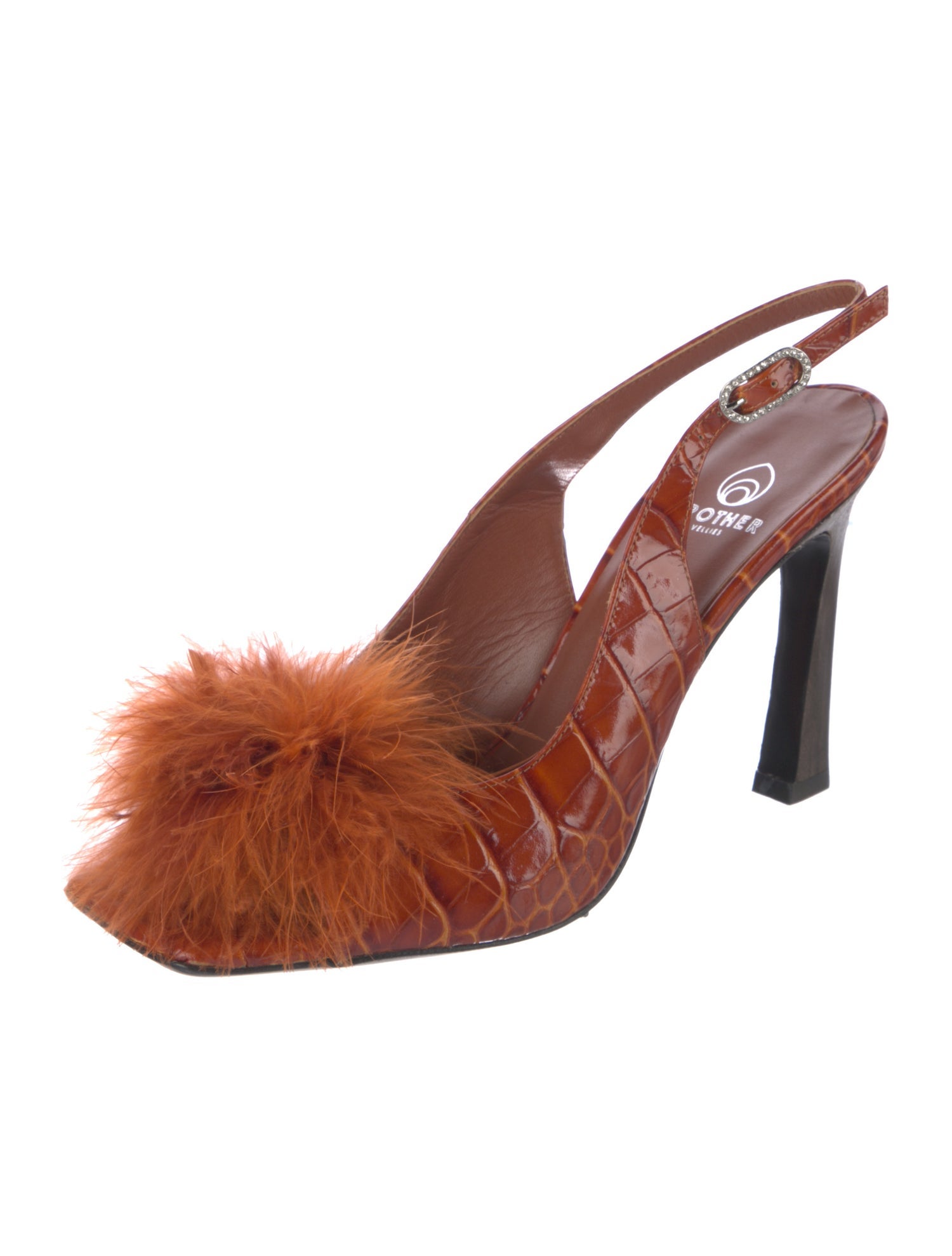 Brother Vellies Leather Slingback Sandals