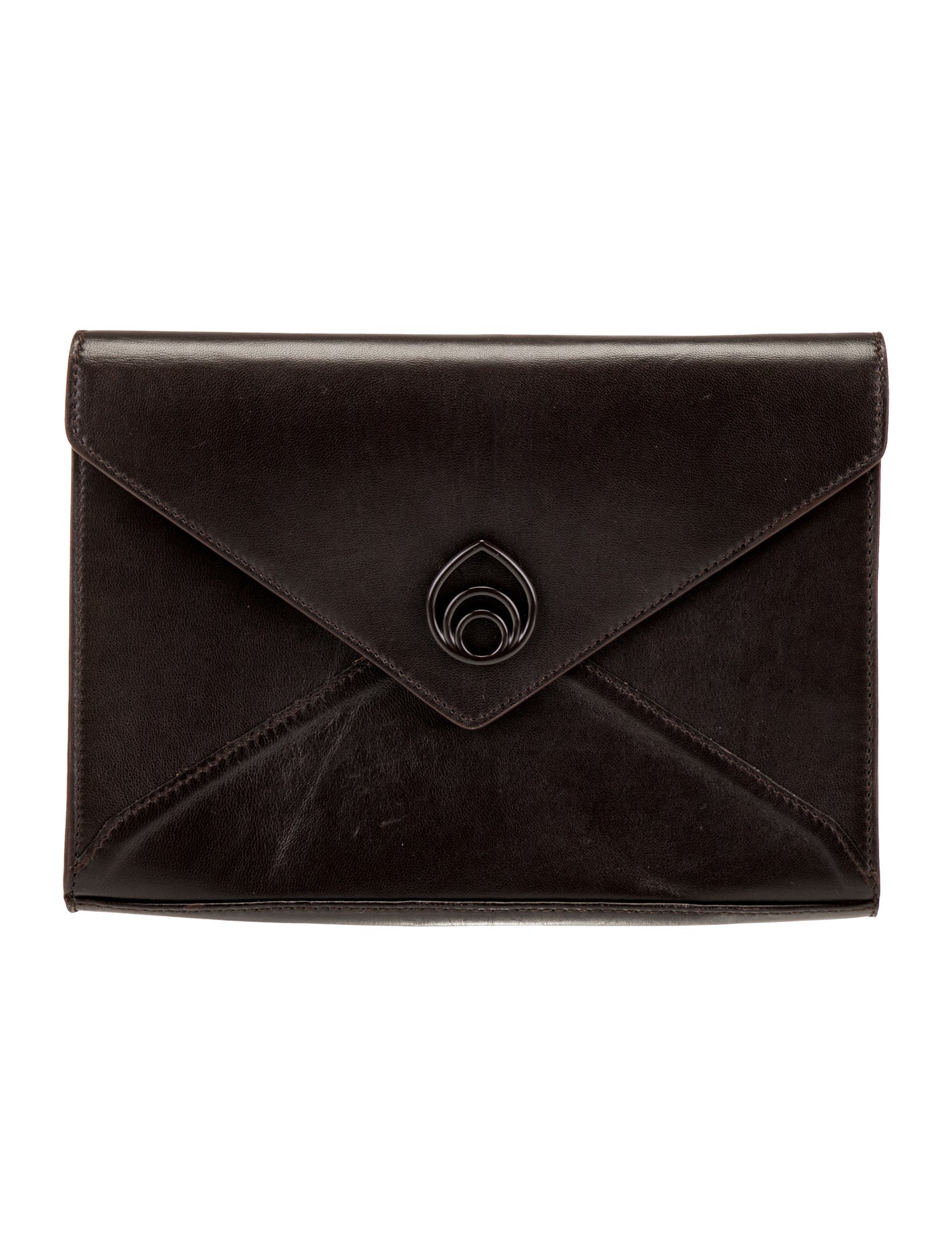 Brother Vellies Leather Clutch