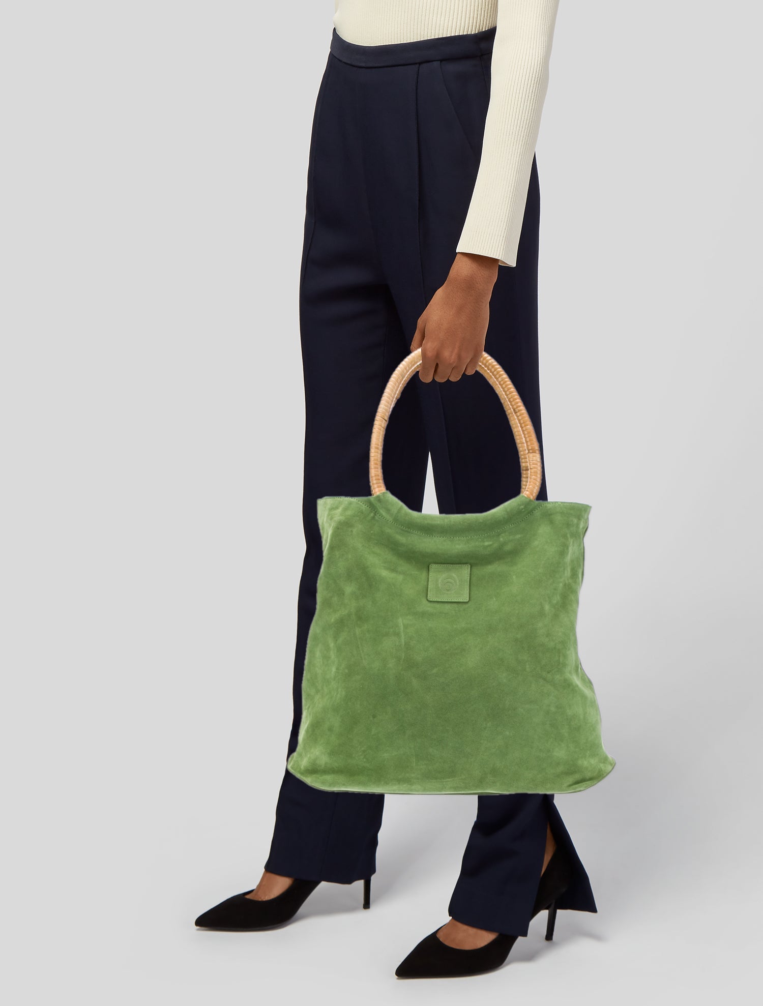 Brother Vellies Suede Hobo