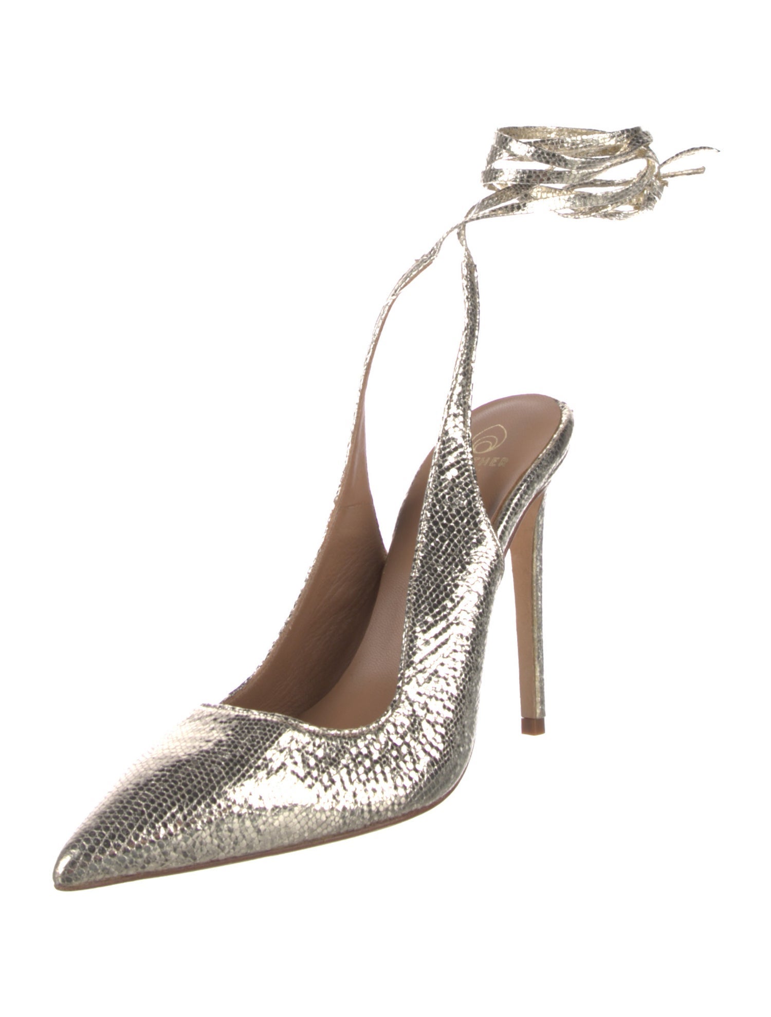 Brother Vellies Leather Slingback Pumps