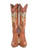 Brother Vellies Leather Patterned Riding Boots