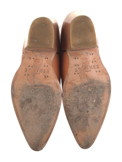 Brother Vellies Leather Patterned Riding Boots