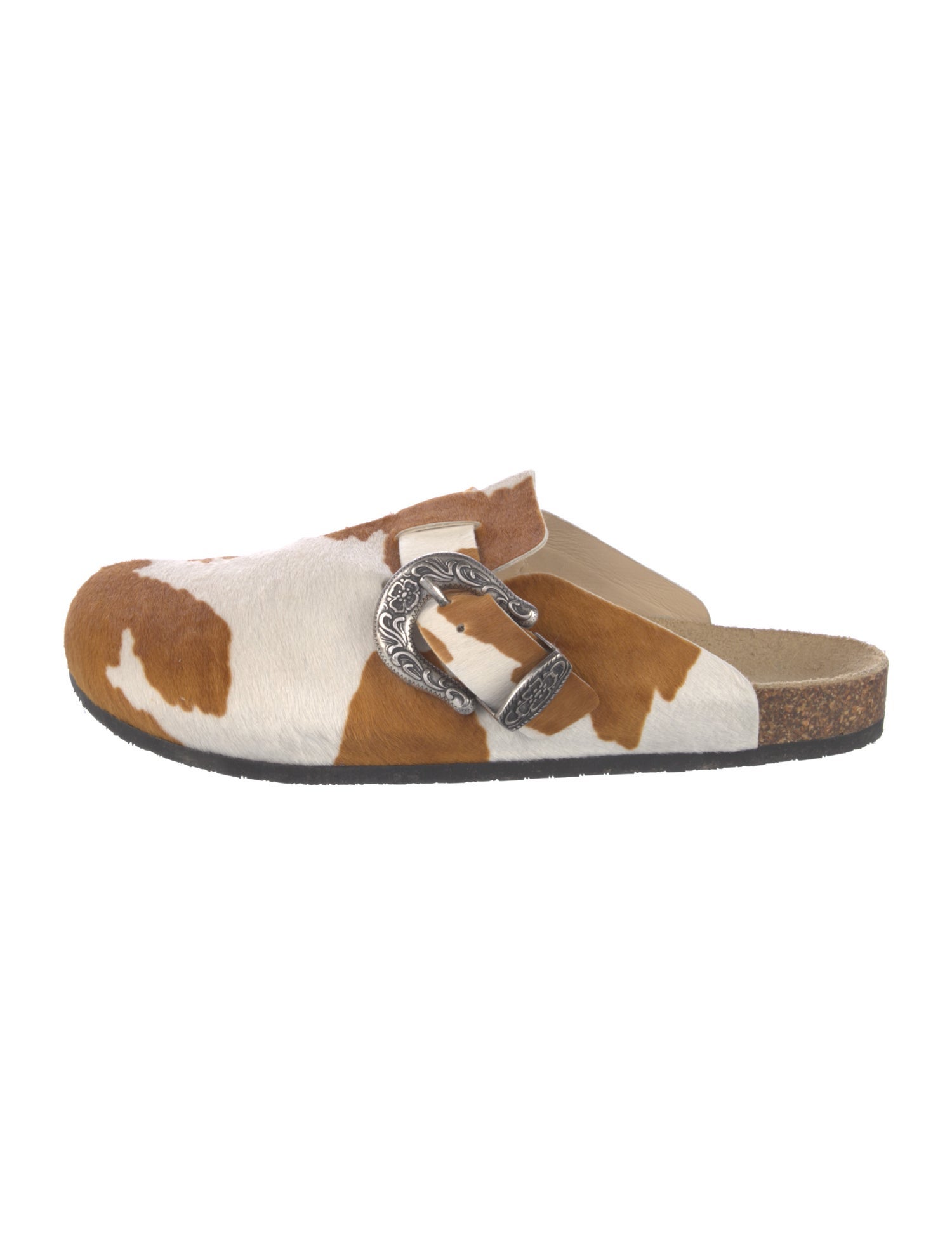 Brother Vellies Ponyhair Animal Print Mules