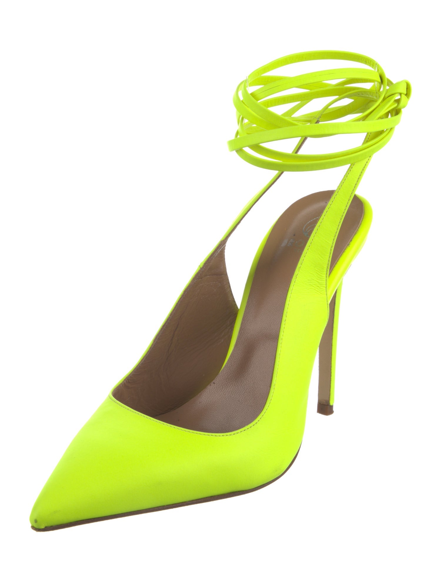 Brother Vellies Leather Slingback Pumps