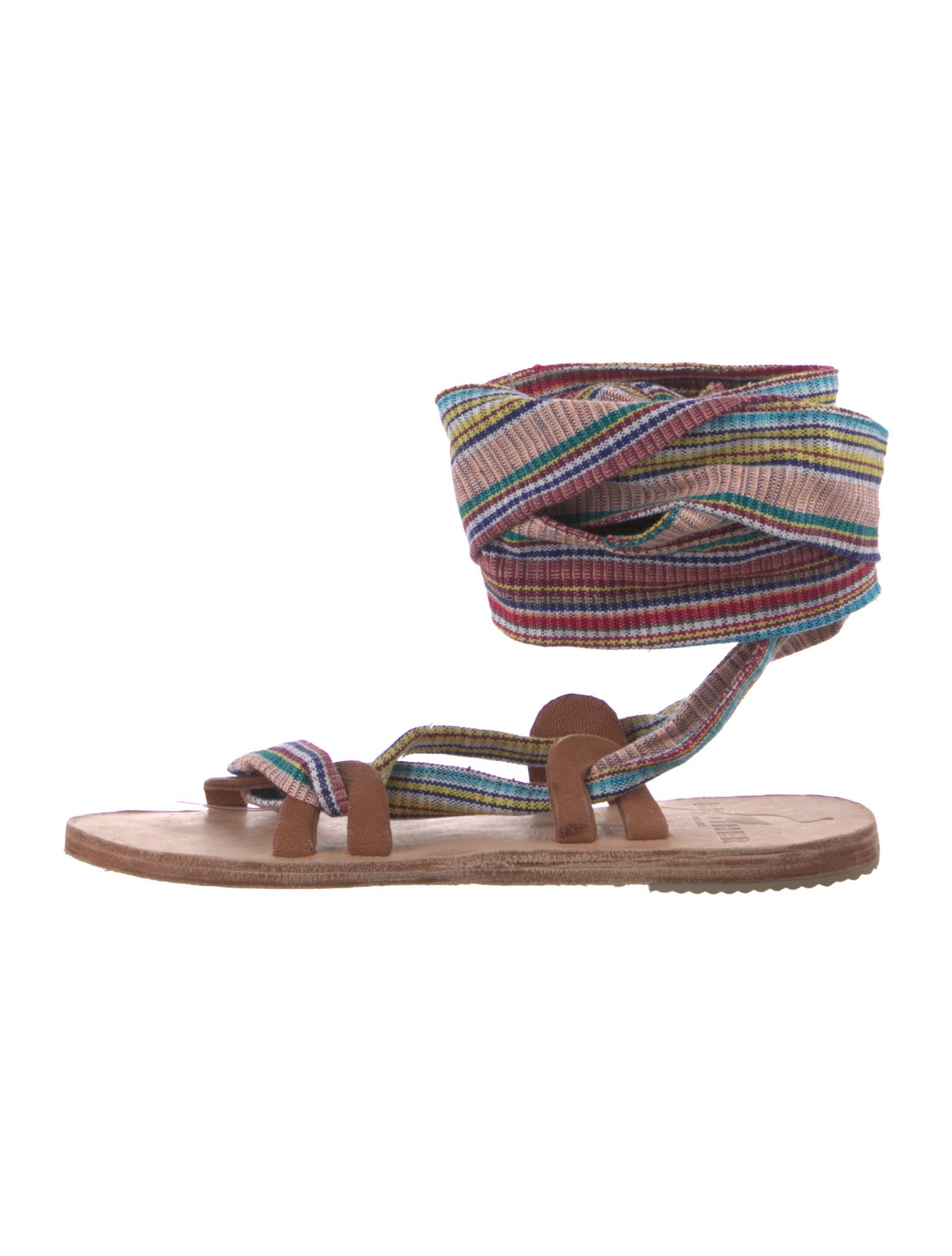 Brother Vellies Printed Gladiator Sandals