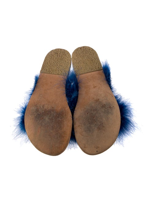 Brother Vellies Ostrich Slides