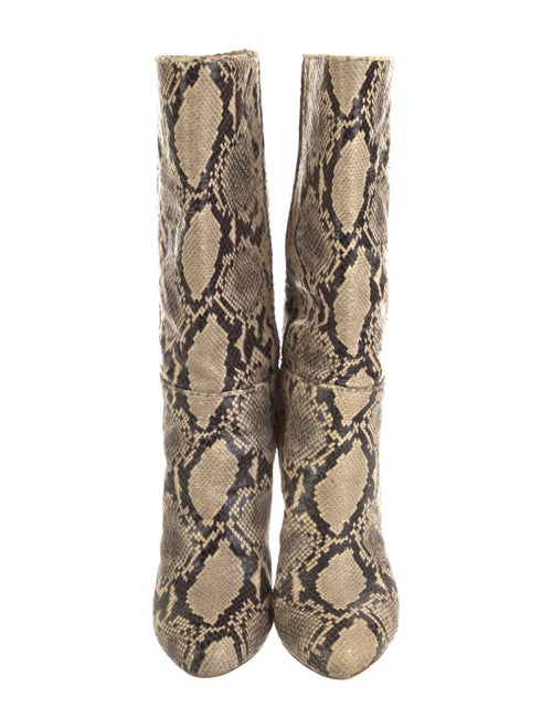 Brother Vellies Snakeskin Animal Print Boots