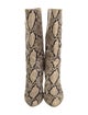 Brother Vellies Snakeskin Animal Print Boots
