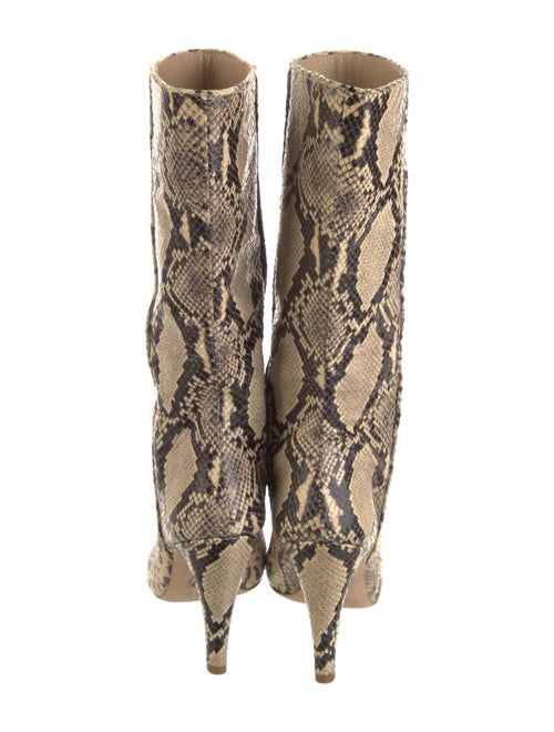 Brother Vellies Snakeskin Animal Print Boots
