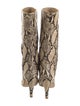 Brother Vellies Snakeskin Animal Print Boots