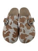 Brother Vellies Ponyhair Printed Mules