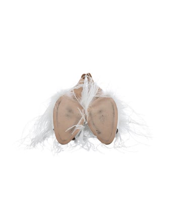 Brother Vellies Ostrich Feather Sandals