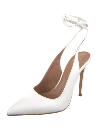 Brother Vellies Leather Slingback Pumps