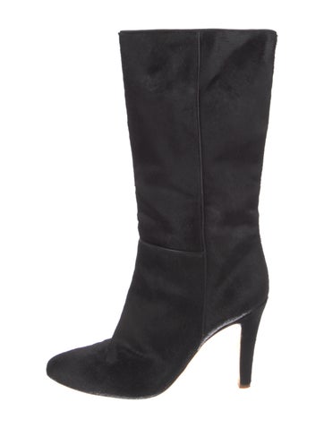 Brother Vellies Boots Calf Hair Leather Trim Embellishment 11