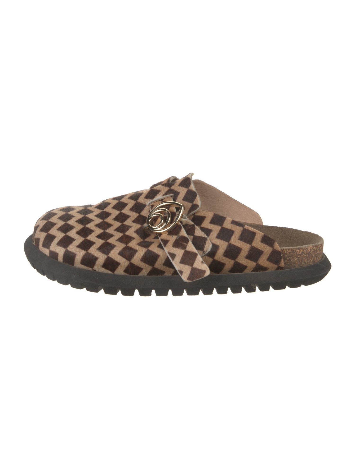 Brother Vellies Ponyhair Animal Print Mules