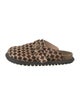 Brother Vellies Ponyhair Animal Print Mules