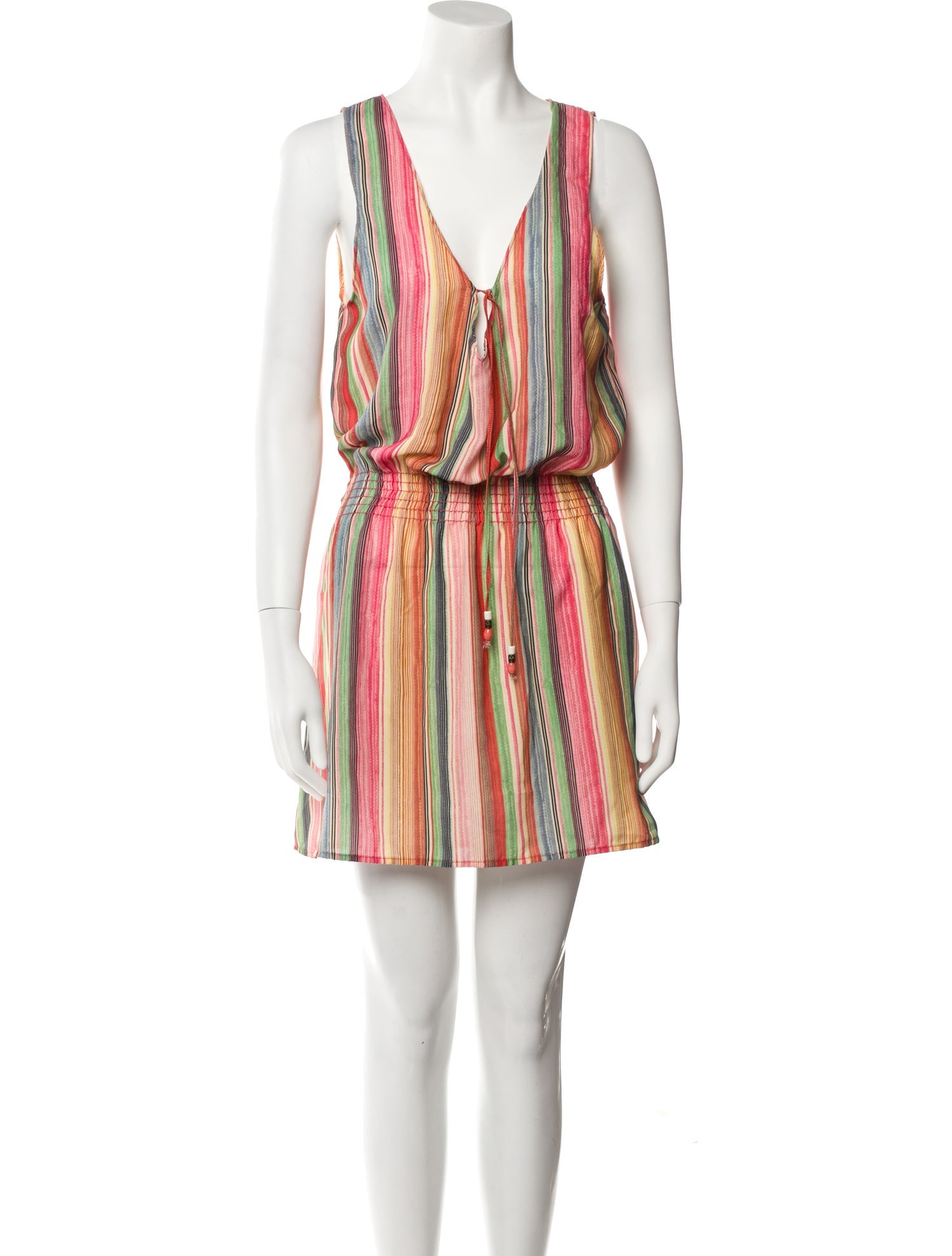 Becca by Rebecca Virtue Striped Mini Dress