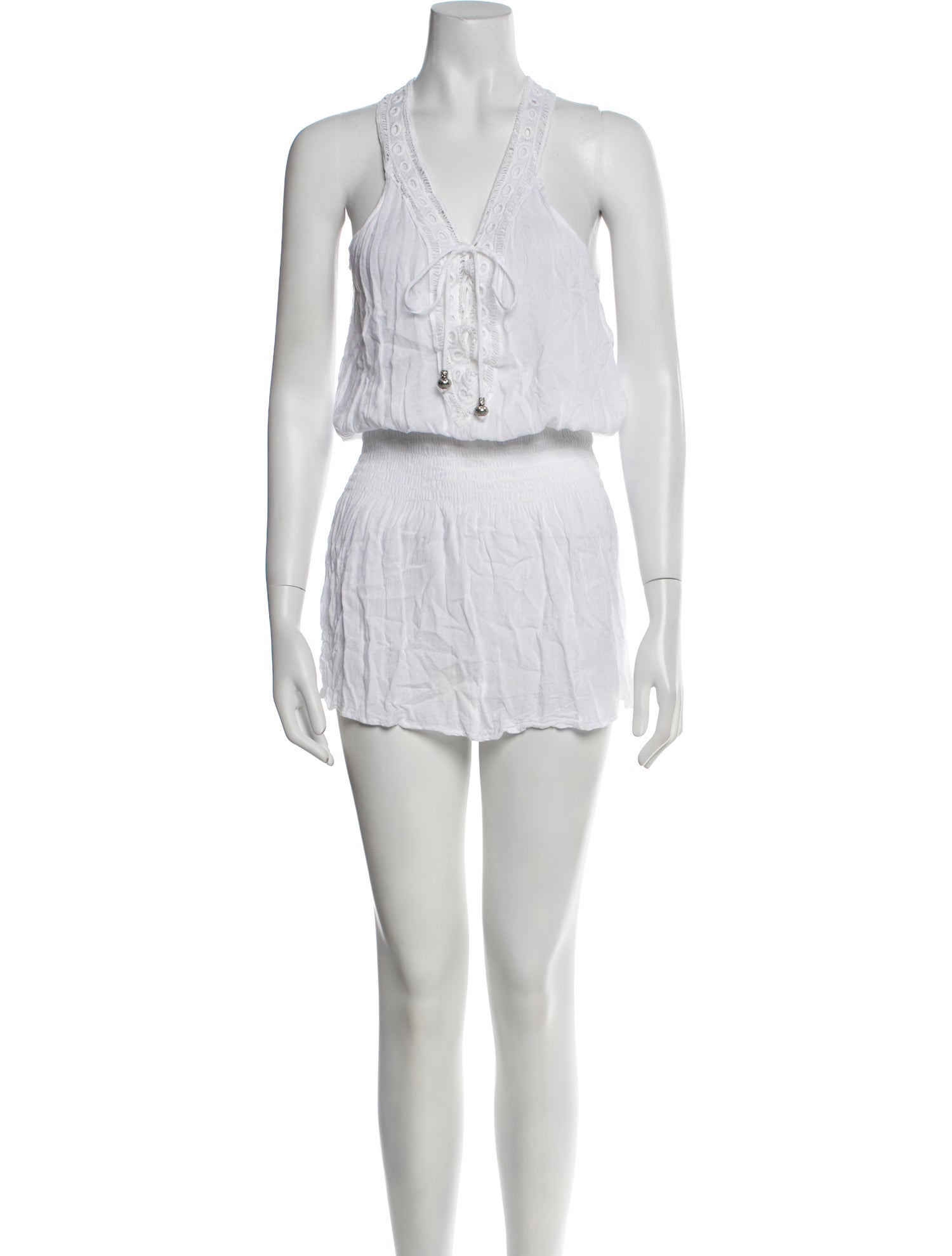 Becca by Rebecca Virtue V-Neck Mini Dress