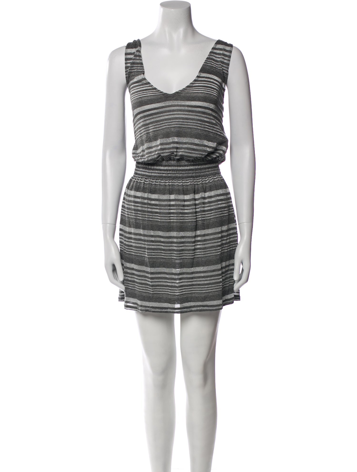 Becca by Rebecca Virtue Striped Mini Dress