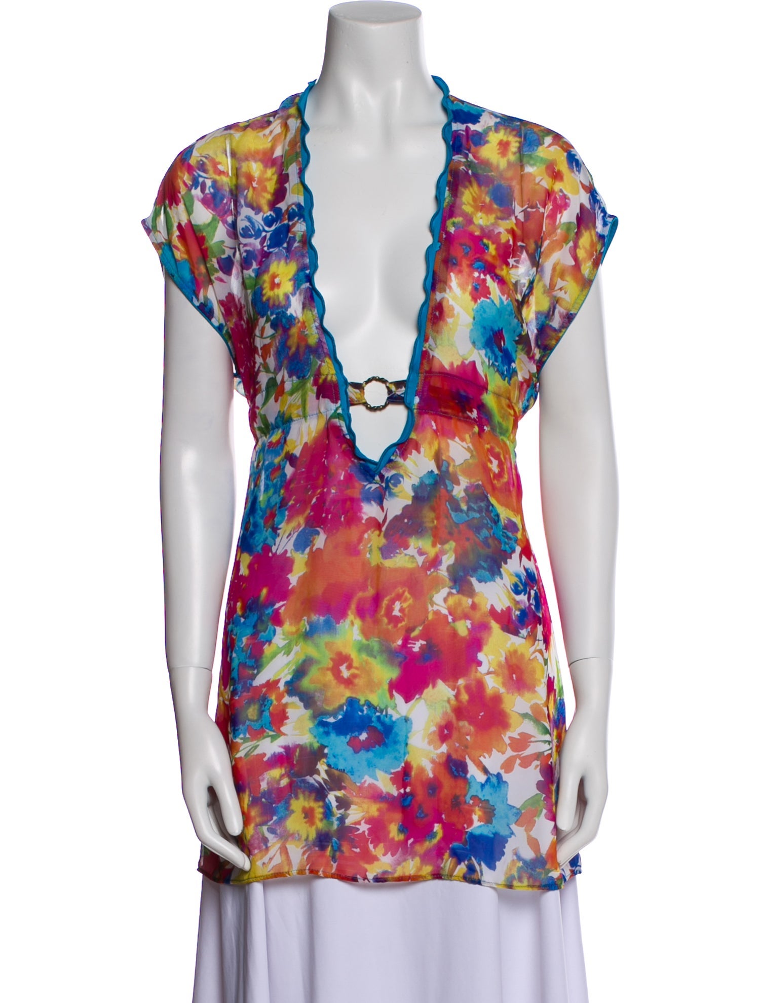 Becca by Rebecca Virtue Printed Cutout Accent Cover-Up