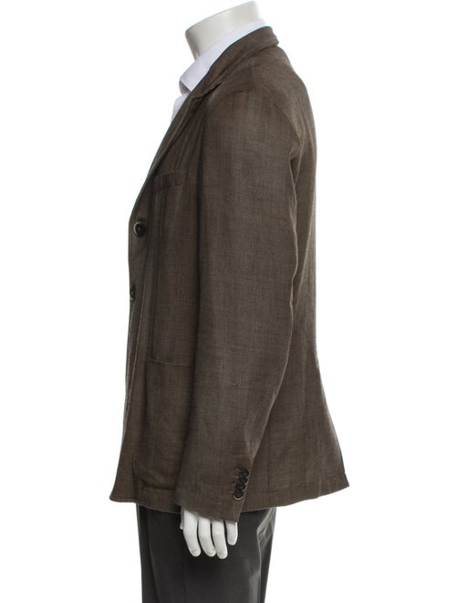 Barena Venezia Virgin Wool Embroidered Accent Blazer