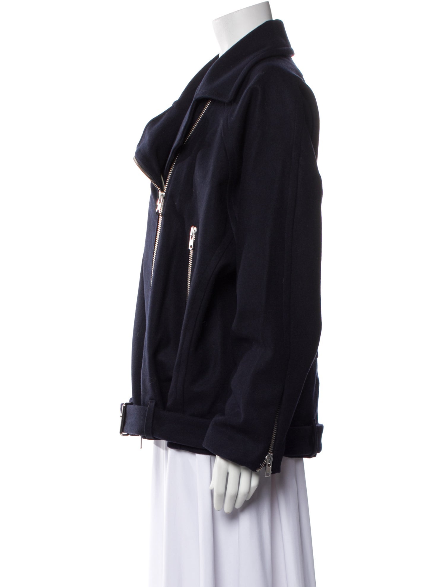 Barena Venezia Wool Moto Jacket