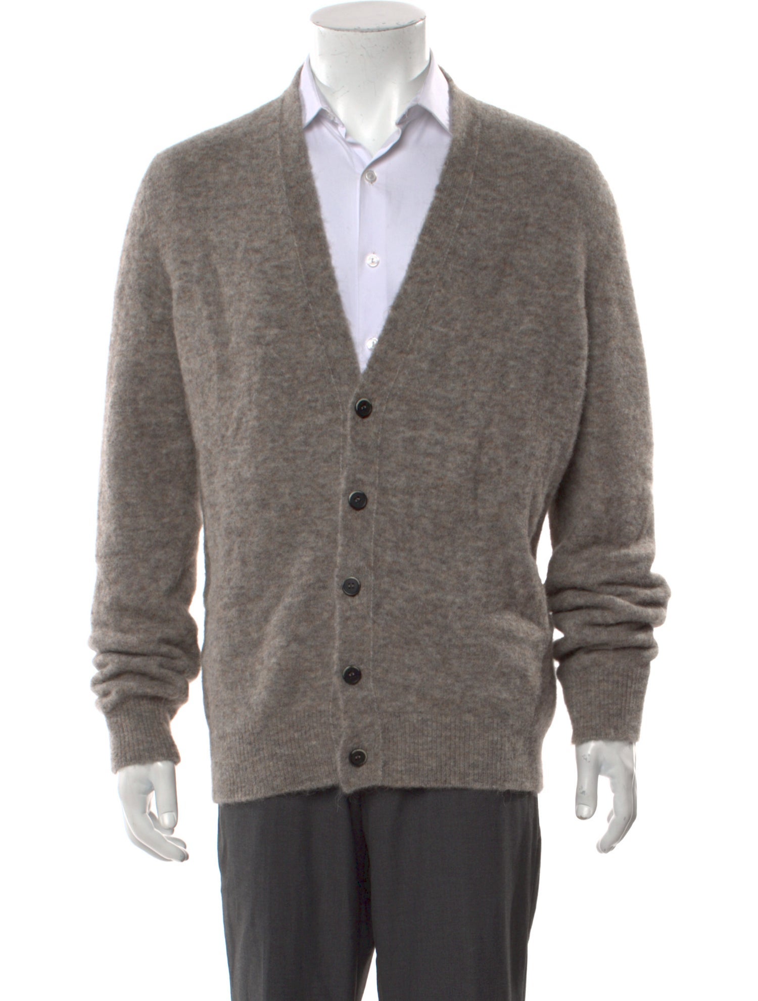 Barena Venezia Printed V-Neck Cardigan w/ Tags