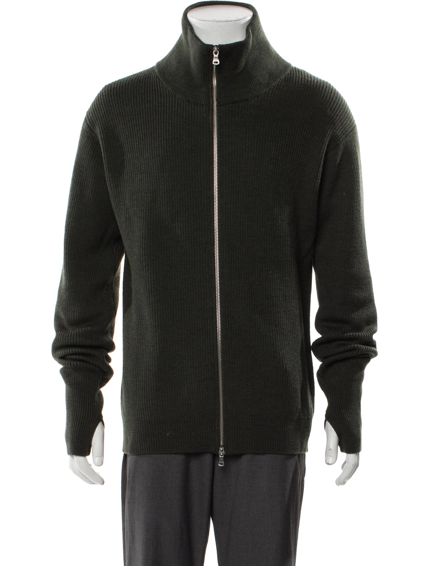 Barena Venezia Virgin Wool Mock Neck Cardigan w/ Tags