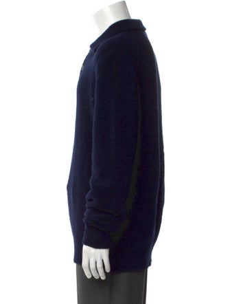 Barena Venezia Virgin Wool Collar Polo Sweater