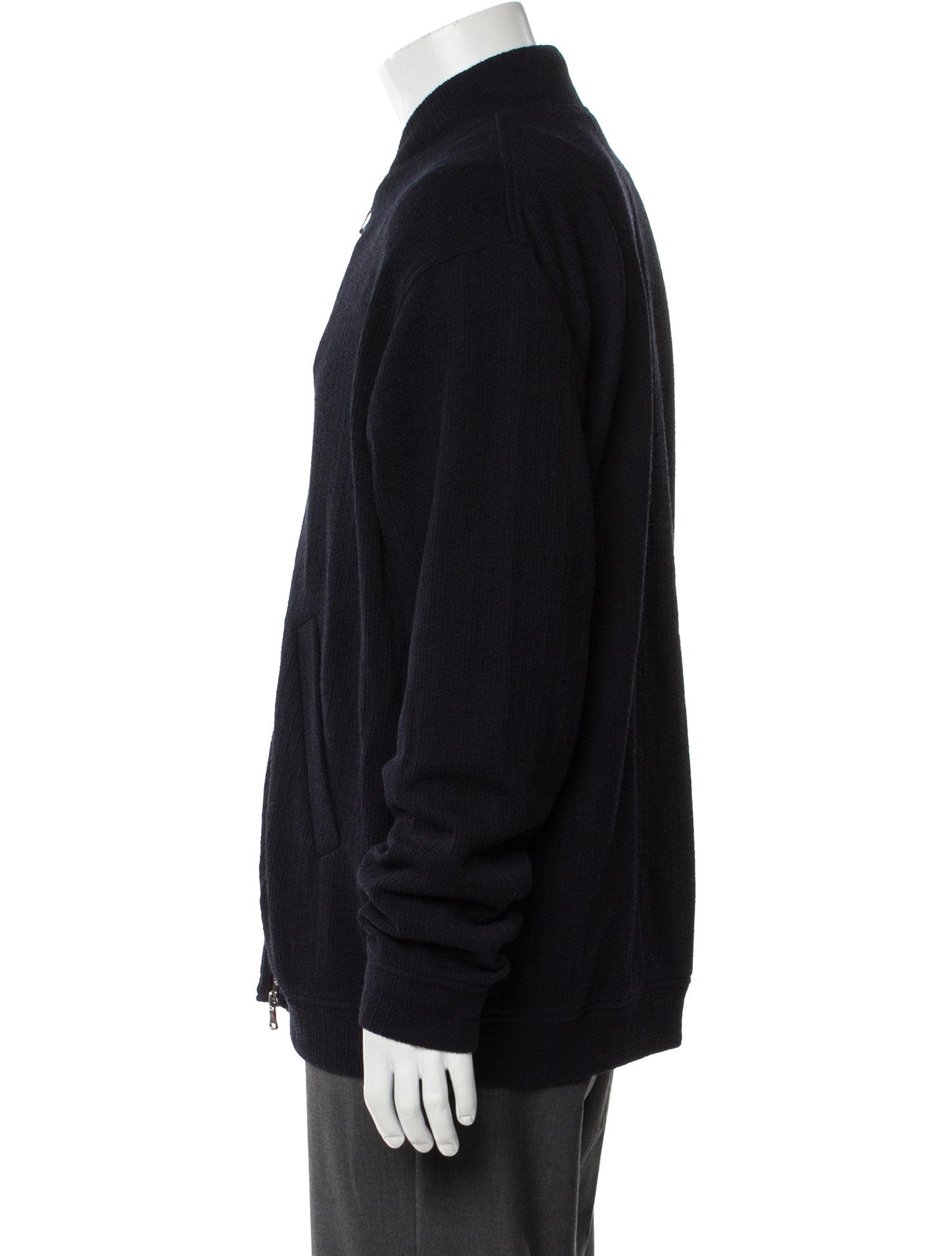 Barena Venezia Mock Neck Long Sleeve Cardigan