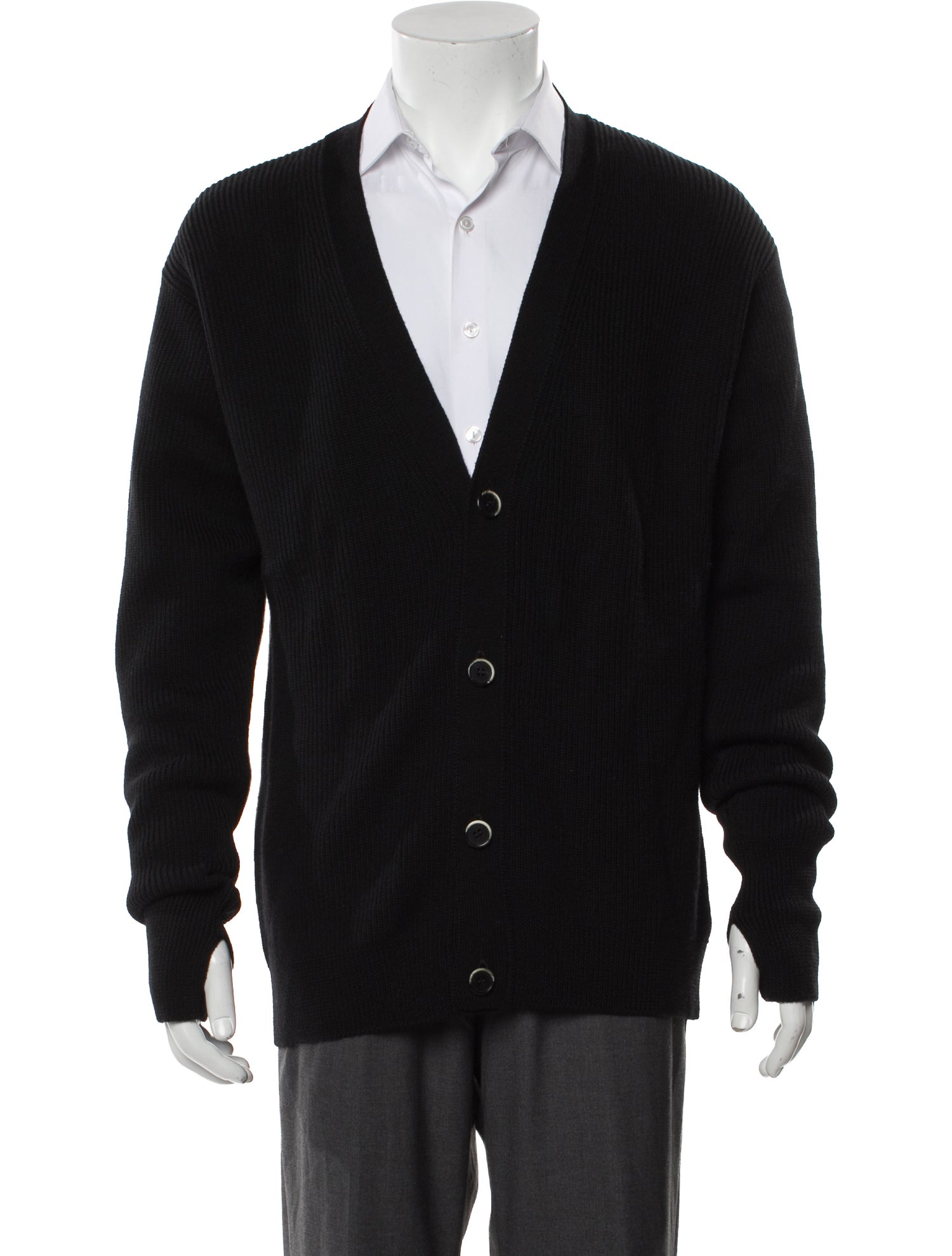 Barena Venezia Virgin Wool V-Neck Cardigan