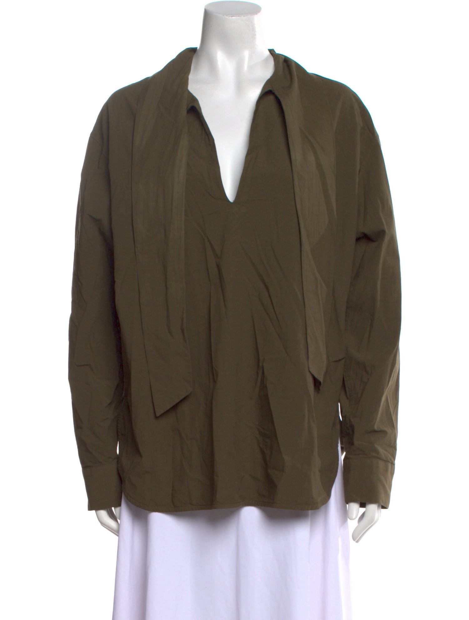 Barena Venezia V-Neck Long Sleeve Blouse w/ Tags