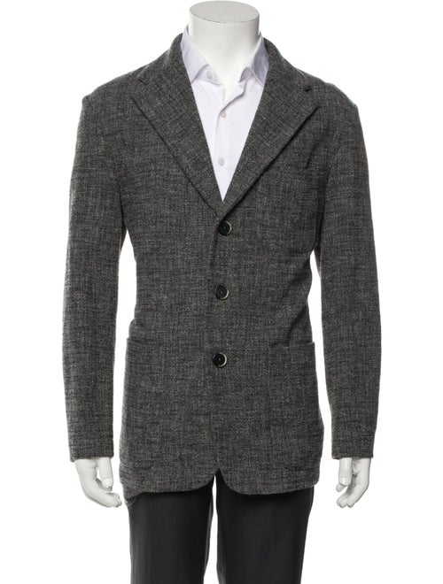 Barena Venezia Tweed Pattern Peacoat