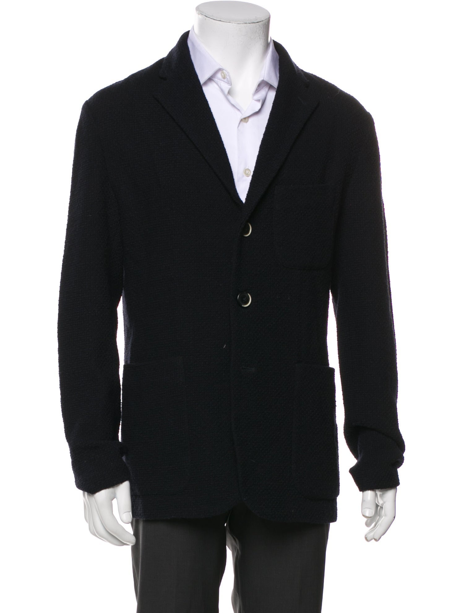 Barena Venezia Virgin Wool V-Neck Cardigan