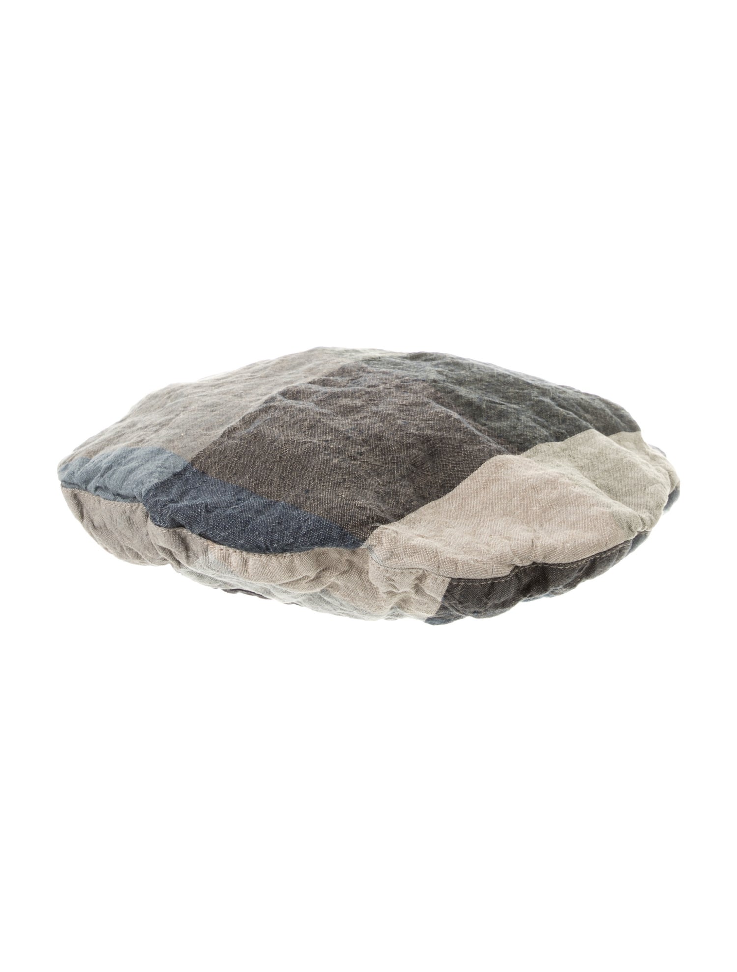 Barena Venezia Linen Colorblock Cap w/Tags
