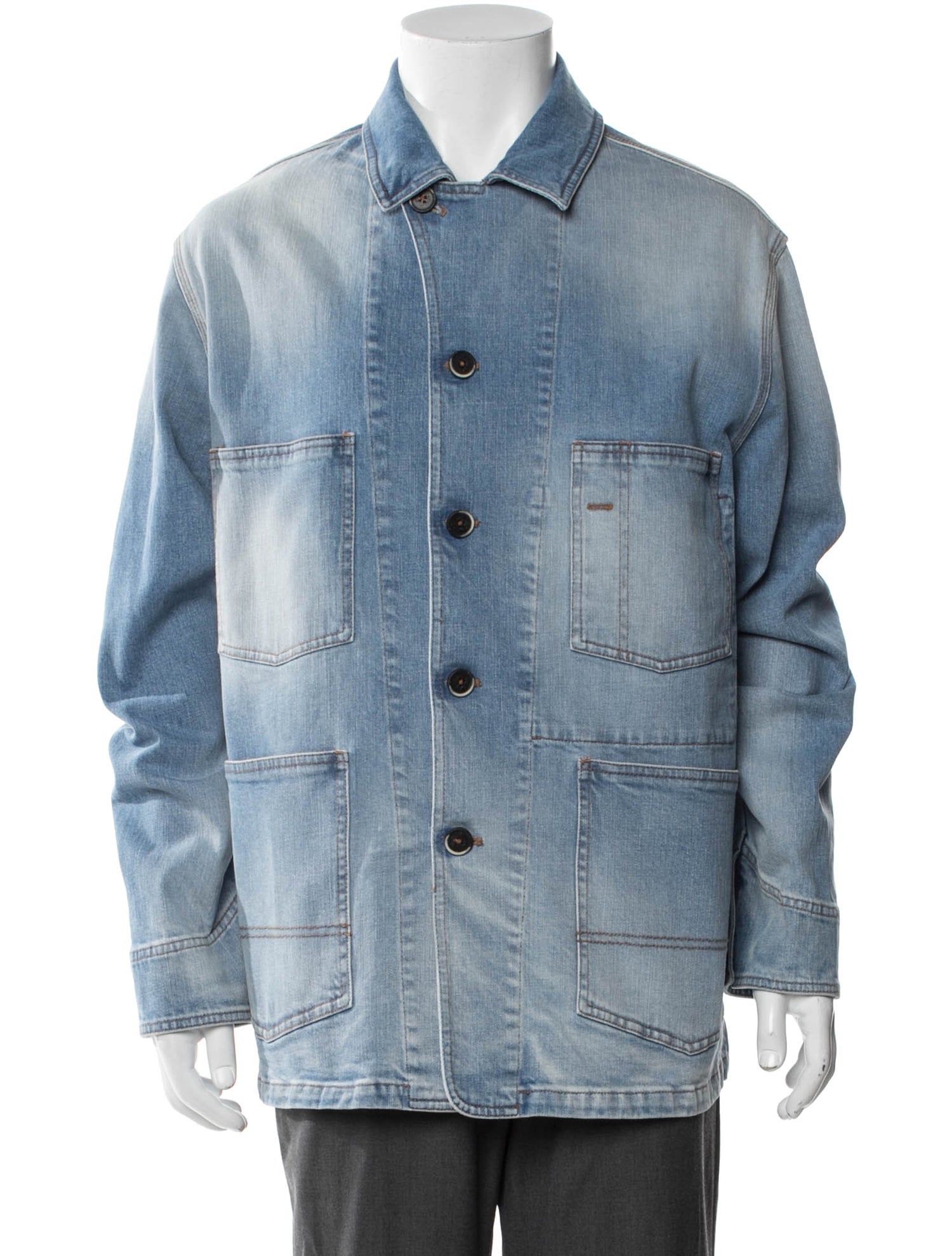 Barena Venezia Long Sleeve Denim Shirt